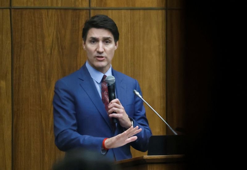 Key ally to Canada PM Trudeau says he will vote to bring him down By Reuters