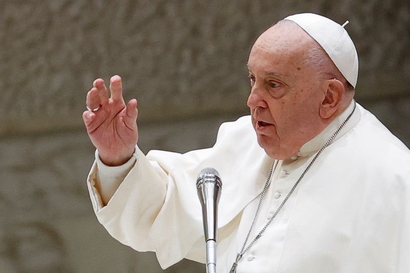 Pope calls Gaza airstrikes ‘cruelty’ after Israeli minister’s criticism By Reuters