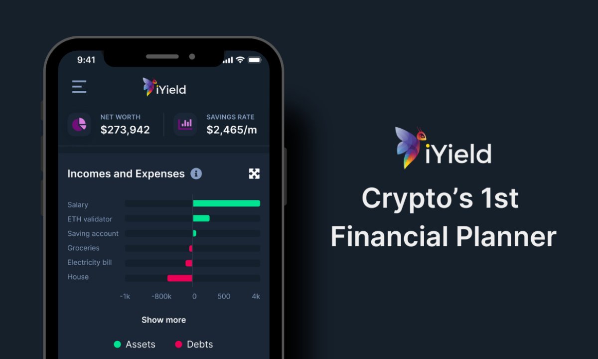 iYield Launches Cryptos 1st Financial Planning Tool