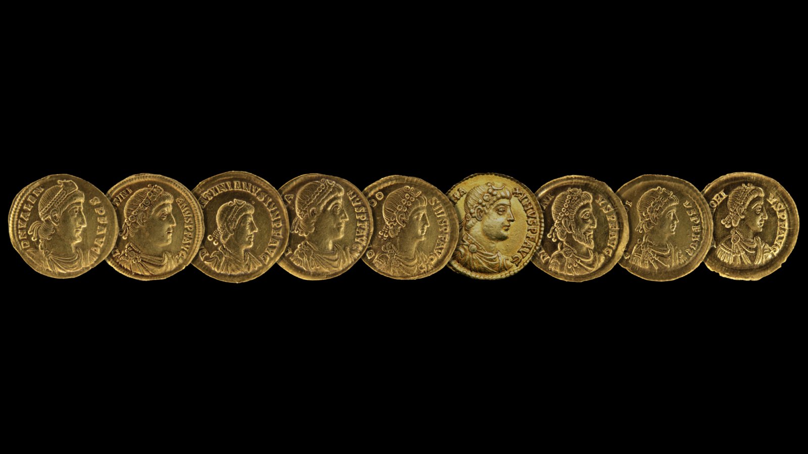 1700 year old Roman hoard includes gold coins depicting illegitimate emperor