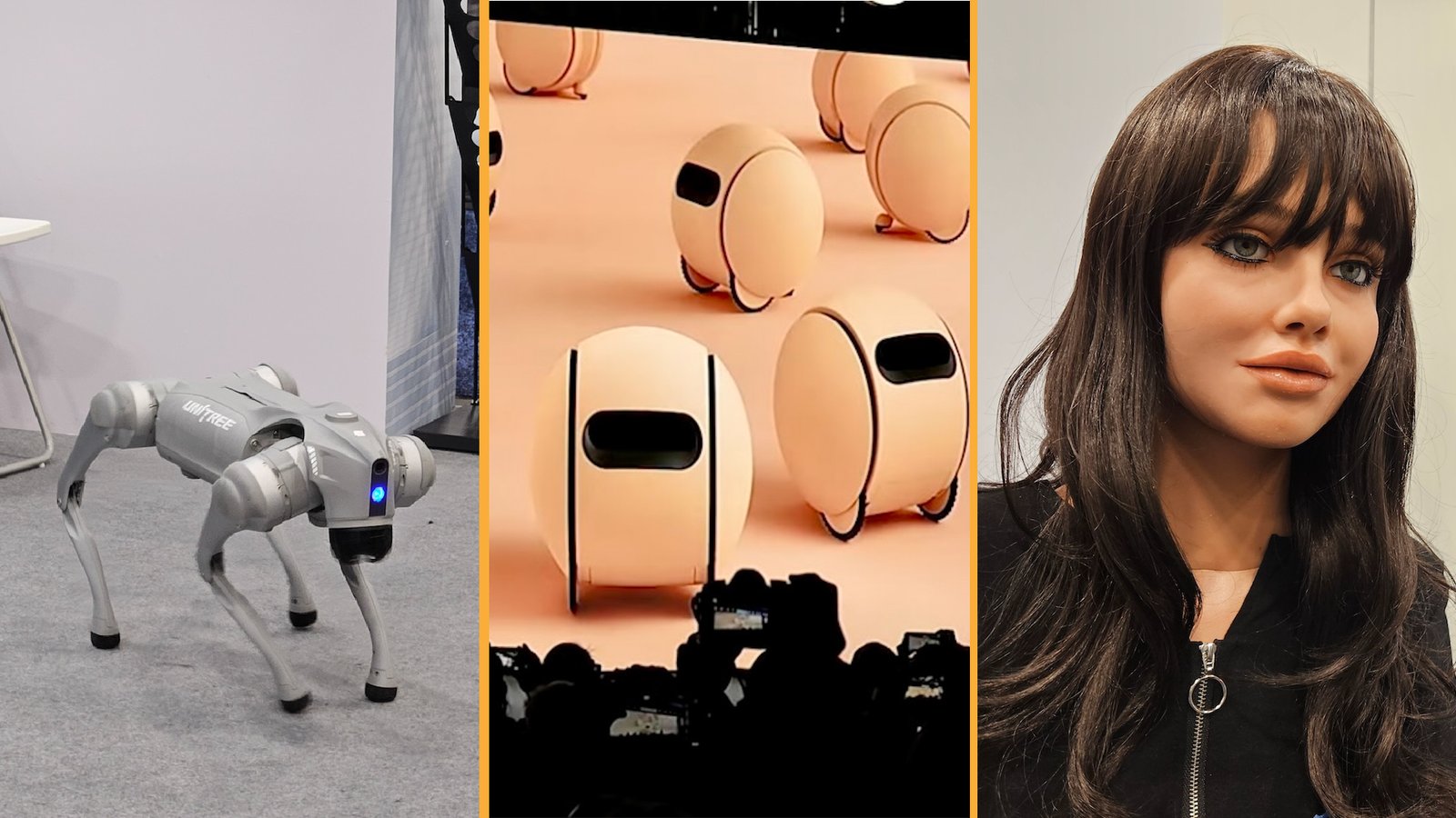 9 weird wonderful and terrifying robots weve seen at CES