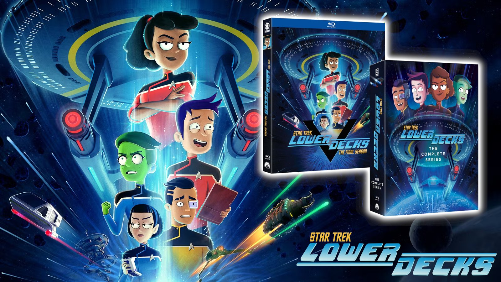 ‘Star Trek: Lower Decks’ Final Season and The Complete Series warp onto Blu-ray this March