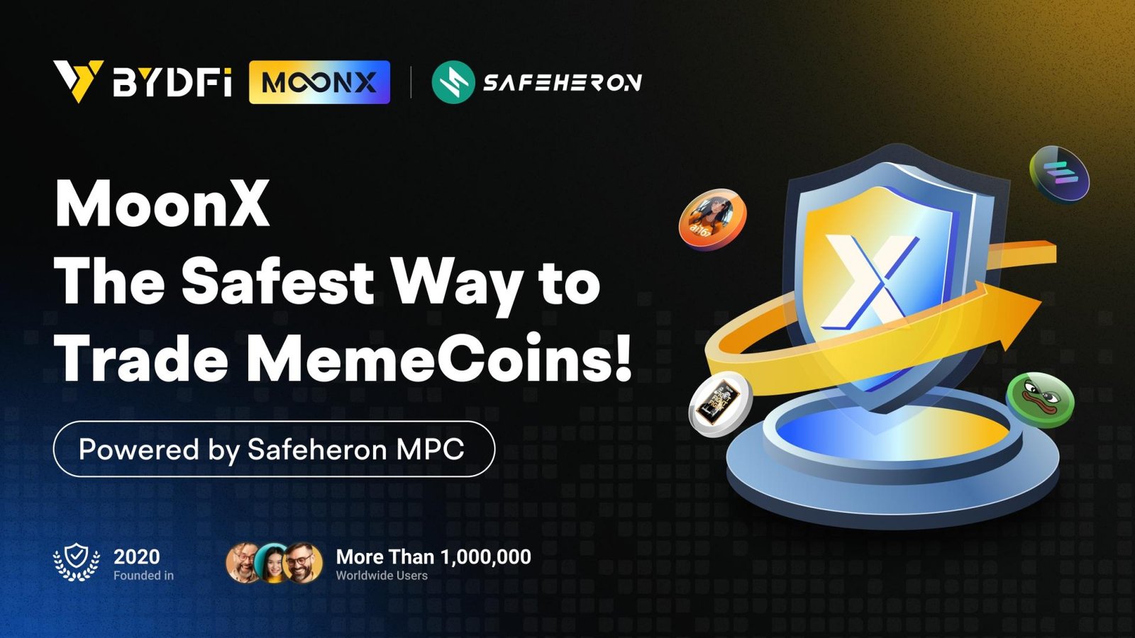 BYDFi Partners with Safeheron to Launch MoonX The Ultimate Platform