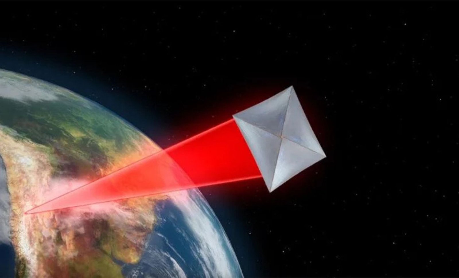 Laser Powered Spacecraft Could Travel Through Space in Record Time