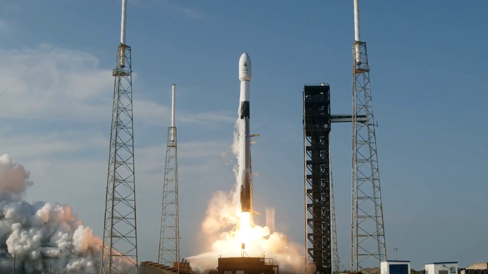 SpaceX launching 2 Maxar Earth observing satellites to orbit today