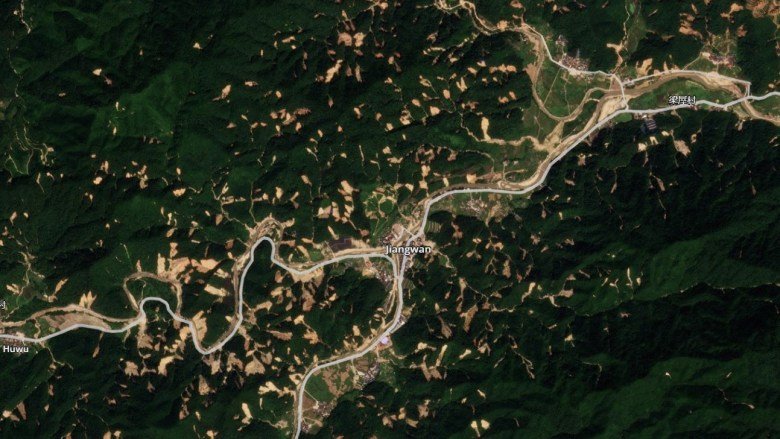 The April 2024 landslide cluster in Jiangwan Guangdong China