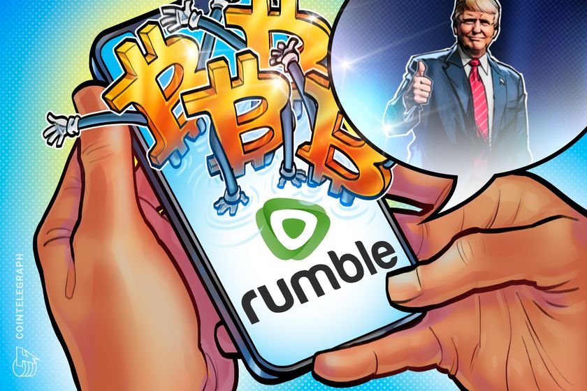 Rumble embraces Trump era crypto strategy with 17M BTC purchase