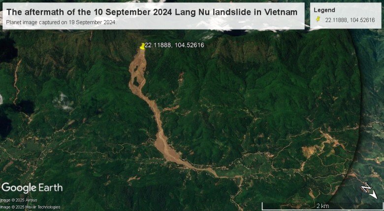 The 10 September 2024 Lang Nu landslide in Vietnam